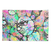 Hand- en digitaal geverfde Patroonkunst 31 Kussensloop (Achterkant)