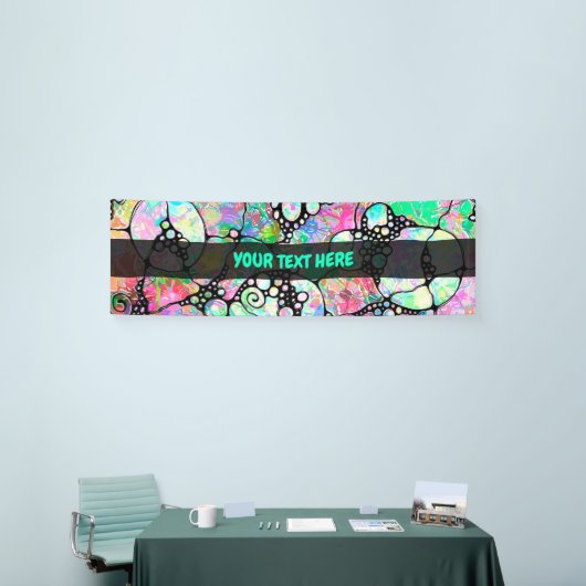 Hand- en digitaal geverfde Patroonkunst 31 Spandoek (Beurs)