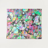 Hand- en digitaal geverfde Patroonkunst 31 Wandkleed (Voorkant (horizontaal))