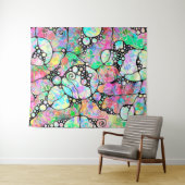 Hand- en digitaal geverfde Patroonkunst 31 Wandkleed (In Situ (horizontaal))