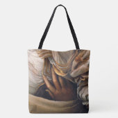 Hand en doek tote bag (Achterkant)