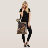 Hand en doek tote bag (Op model)