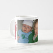 hand- en voetafdruk koffiemok (Voorkant links)