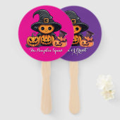 Hand Fan : HALLOWEEN Treat #01 Handwaaier (Voorkant en achterkant)