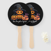 Hand Fan : HALLOWEEN Treat #09 Handwaaier (Voorkant en achterkant)