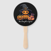Hand Fan : HALLOWEEN Treat #09 Handwaaier (Voorkant)