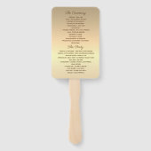 Hand Fan Handwaaier (Achterkant)