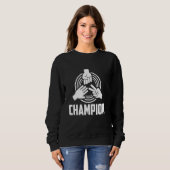 Hand Games Master Rock Paper Scissors Champion Trui (Voorkant volledig)