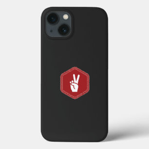 hand, gebaar, duim, lettertype, rood, pols, nagel, Case-Mate iPhone case