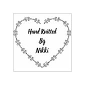 Hand gebreid door stempel (Afrduk)