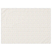 Hand gegooid driehoekspatroon tafelkleed (Voorkant (Horizontaal))