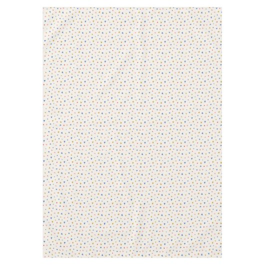 Hand gegooid driehoekspatroon tafelkleed (Voorkant)