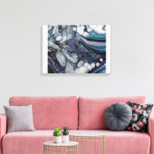 Hand gegoten Acryl Design 12 x 12 Print Canvas (Insitu (Woonkamer))