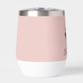  Hand-Geïllustreerde Wijngaard Theme Blush Pink (Voorkant)