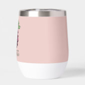  Hand-Geïllustreerde Wijngaard Theme Blush Pink (Achterkant)