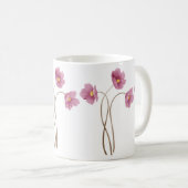 Hand Geïllustreerde Wild Flower Print Mok (Voorkant rechts)