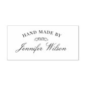 Hand gemaakt door elegant monogram zelfinktende stempel (Design)