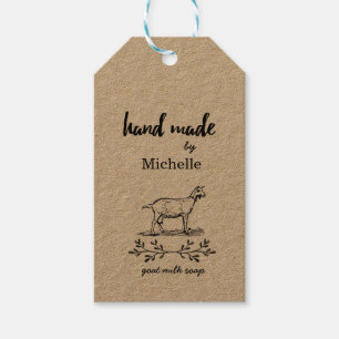 Hand gemaakt door product Label Cadeaulabel