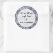 Hand gemaakt met liefde Sticker (Tas)