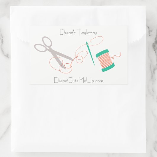 Hand gemaakt voor u Label (Tas)