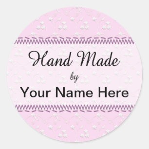 Hand gemaakte naaiende Sticker