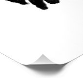 Hand geschetste Mode kunstwerken Perfect Poster (Hoek)