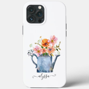 Hand-geschilde Waterverf Floral Case-Mate iPhone Case