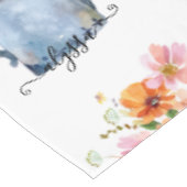 Hand-geschilde Waterverf Floral Tafelkleed (Gekanteld)