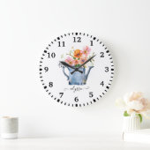 Hand-geschilde Waterverf Grote Klok (Huis)