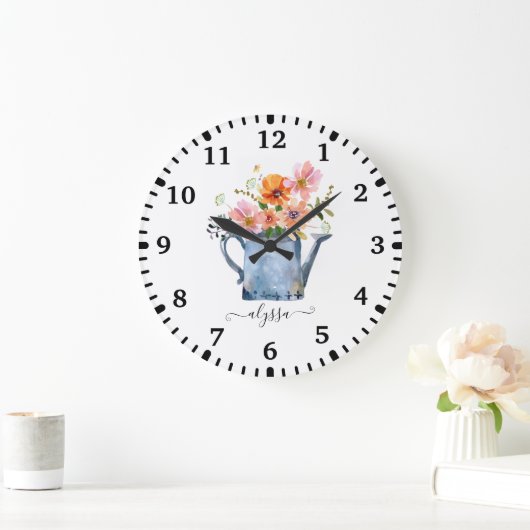 Hand-geschilde Waterverf Grote Klok (Huis)