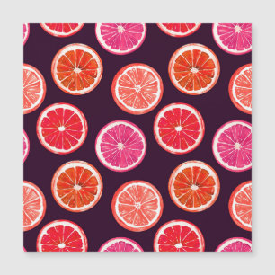 Hand geschilderd Citrus donker patroon