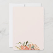 Hand geschilderd Floral Kaart (Achterkant)