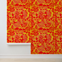 Hand geschilderd Floral Mehndi Henna Peel en Stick