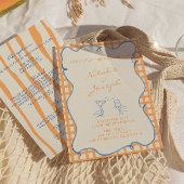 Hand geschilderd grillige kleurrijke alles in een  kaart