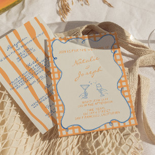 Hand geschilderd grillige kleurrijke alles in een  kaart