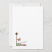 Hand geschilderd huis bewegende aankondiging (Achterkant)