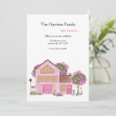 Hand geschilderd huis bewegende aankondiging (Staand voorkant)