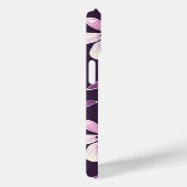 Hand geschilderd paarse bloemen gepersonaliseerd m Case-Mate iPhone case (Achterkant / Rechts)