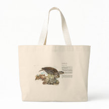 Hand geschilderd Print Hawksbill Turtle Tas