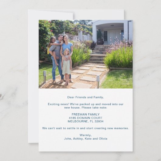 Hand geschilderd Waterverf bewegende aankondiging (Achterkant)