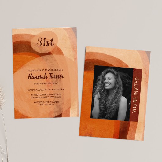 Hand- geschilderde achtergrond aangepaste foto ver kaart