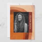 Hand- geschilderde achtergrond aangepaste foto ver kaart (Voorkant)