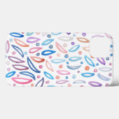 hand geschilderde waterverf Case-Mate iPhone case (Achterkant (horizontaal))