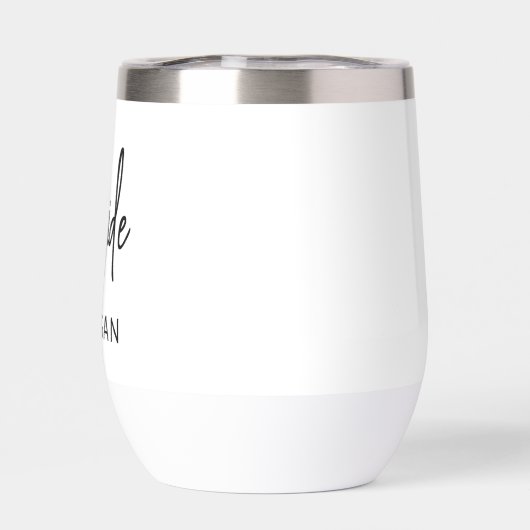 Hand Geschreven Bruid Bachelorette Party (Achterkant)