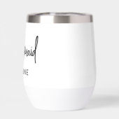 Hand Geschreven bruidsmeisje bruids vrijgezel (Achterkant)