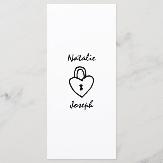 Hand geschreven getrokken retro eigenzinnige uniek menu (Achterkant)