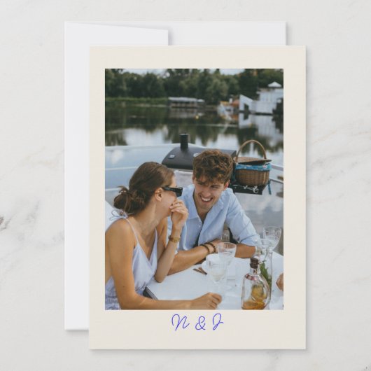 Hand geschreven getrokken retro plezier eigenzinni kaart (Achterkant)