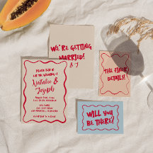 Hand-geschreven Kleurrijke grillige Retro Bold Bru