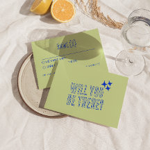 Hand geschreven kleurrijke retro funky unieke brui