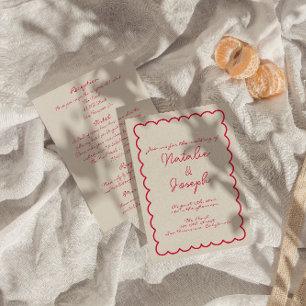 Hand-geschreven kleurrijke retro plezier alles in  kaart